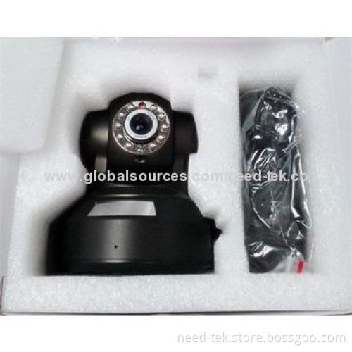 Best Price Wireless Dual-audio CMOS Wi-Fi IR Motion Detection Pan/Tilt IP Webcam, Network with TUTK